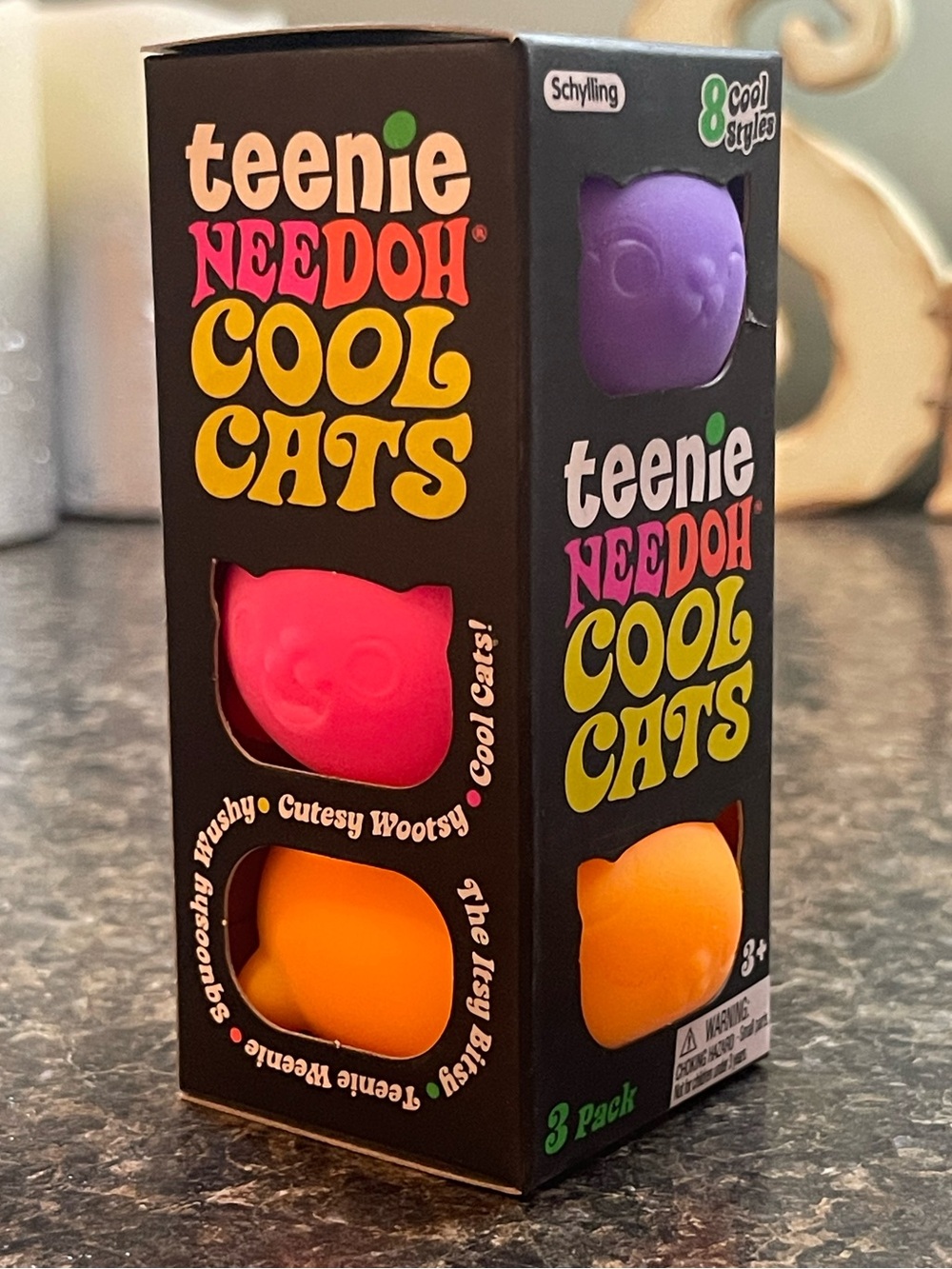 NeeDoh Teenie cool cats 3 pack!